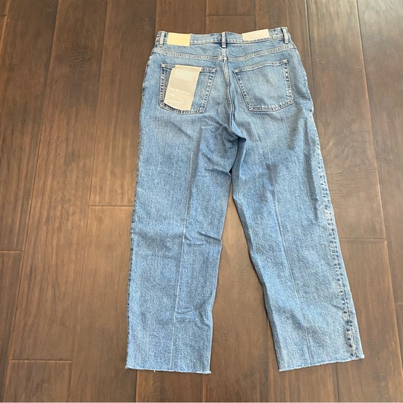 New Everlane the way high blue medium washed jeans size 31 - Picture 2 of 5